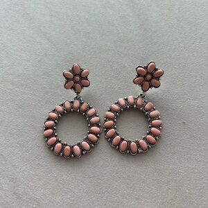 Pink Western Earrings from Buckle